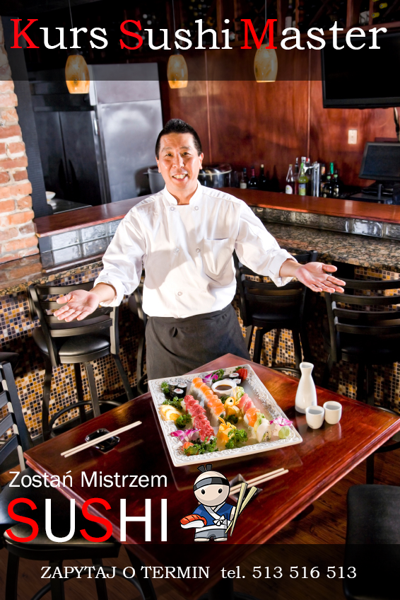 Kurs Sushi Master Kucharz Sushi Mistrz Sushi Szkolenie Praca Sushi Man